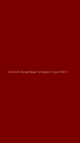 Tampilan Antarmuka Aplikasi Erek Erek Bunga Mawar 4d Deposit Cepat Qris - 1