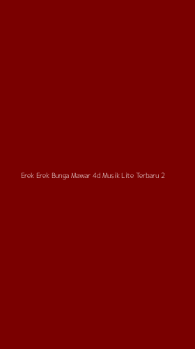 Tampilan Antarmuka Aplikasi Erek Erek Bunga Mawar 4d Musik Lite Terbaru - 2