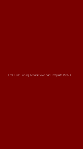Tampilan Antarmuka Aplikasi Erek Erek Burung Kenari Download Template Web - 3
