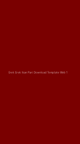 Tampilan Antarmuka Aplikasi Erek Erek Ikan Pari Download Template Web - 1
