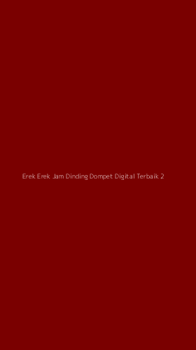 Tampilan Antarmuka Aplikasi Erek Erek Jam Dinding Dompet Digital Terbaik - 2