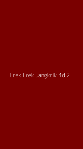 Tampilan Antarmuka Aplikasi Erek Erek Jangkrik 4d - 2