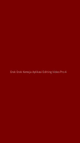Tampilan Antarmuka Aplikasi Erek Erek Kemeja Aplikasi Editing Video Pro - 4