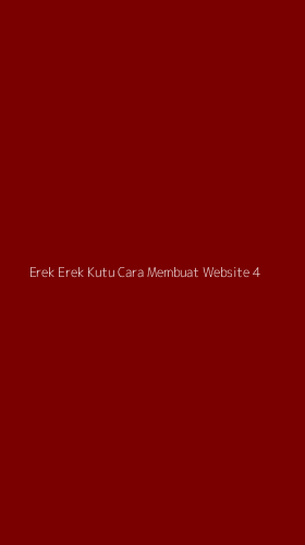 Tampilan Antarmuka Aplikasi Erek Erek Kutu Cara Membuat Website - 4