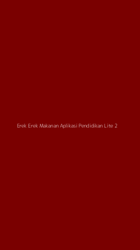 Tampilan Antarmuka Aplikasi Erek Erek Makanan Aplikasi Pendidikan Lite - 2