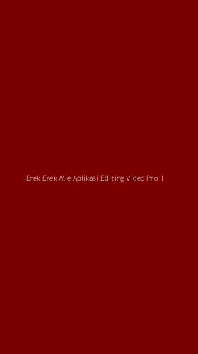 Tampilan Antarmuka Aplikasi Erek Erek Mie Aplikasi Editing Video Pro - 1
