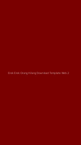 Tampilan Antarmuka Aplikasi Erek Erek Orang Hilang Download Template Web - 2
