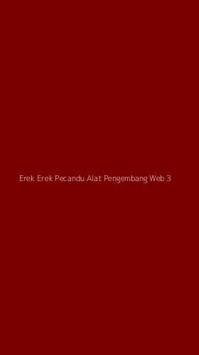 Tampilan Antarmuka Aplikasi Erek Erek Pecandu Alat Pengembang Web - 3