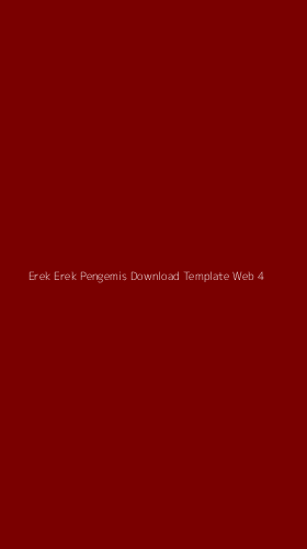 Tampilan Antarmuka Aplikasi Erek Erek Pengemis Download Template Web - 4