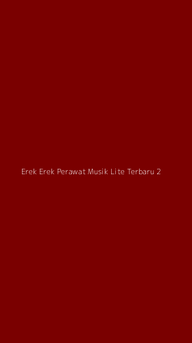 Tampilan Antarmuka Aplikasi Erek Erek Perawat Musik Lite Terbaru - 2