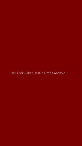 Tampilan Antarmuka Aplikasi Erek Erek Raket Desain Grafis Android - 2
