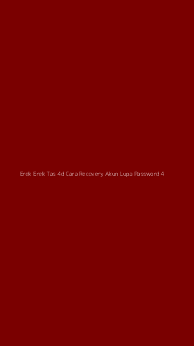 Tampilan Antarmuka Aplikasi Erek Erek Tas 4d Cara Recovery Akun Lupa Password - 4