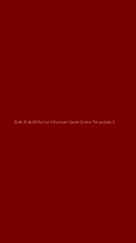 Tampilan Antarmuka Aplikasi Erek Erek09 Portal Informasi Game Online Terupdate - 3
