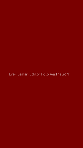 Tampilan Antarmuka Aplikasi Erek Lemari Editor Foto Aesthetic - 1