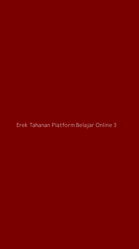 Tampilan Antarmuka Aplikasi Erek Tahanan Platform Belajar Online - 3