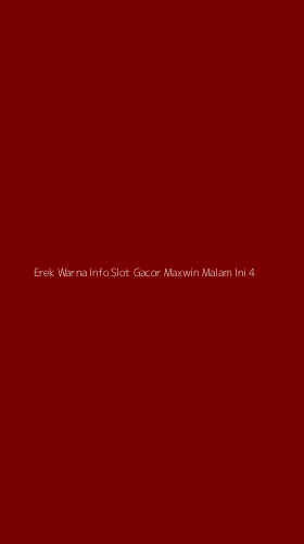 Tampilan Antarmuka Aplikasi Erek Warna Info Slot Gacor Maxwin Malam Ini - 4