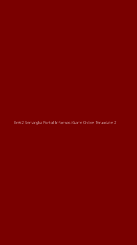 Tampilan Antarmuka Aplikasi Erek2 Semangka Portal Informasi Game Online Terupdate - 2