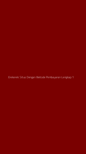 Tampilan Antarmuka Aplikasi Erekerek Situs Dengan Metode Pembayaran Lengkap - 1