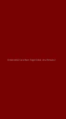 Tampilan Antarmuka Aplikasi Erekerek02 Cara Main Togel Colok Jitu Pemula - 2