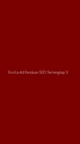 Tampilan Antarmuka Aplikasi Ernita 4d Panduan Seo Terlengkap - 3