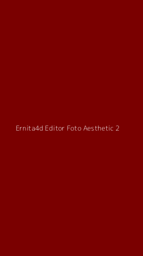 Tampilan Antarmuka Aplikasi Ernita4d Editor Foto Aesthetic - 2