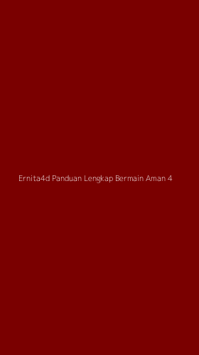 Tampilan Antarmuka Aplikasi Ernita4d Panduan Lengkap Bermain Aman - 4