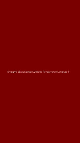Tampilan Antarmuka Aplikasi Eropa4d Situs Dengan Metode Pembayaran Lengkap - 3
