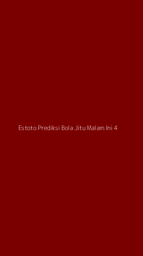 Tampilan Antarmuka Aplikasi Estoto Prediksi Bola Jitu Malam Ini - 4