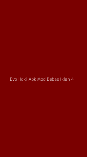 Tampilan Antarmuka Aplikasi Evo Hoki Apk Mod Bebas Iklan - 4