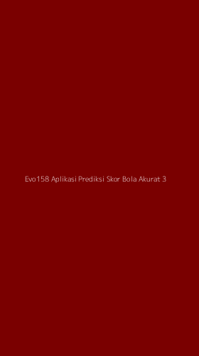 Tampilan Antarmuka Aplikasi Evo158 Aplikasi Prediksi Skor Bola Akurat - 3