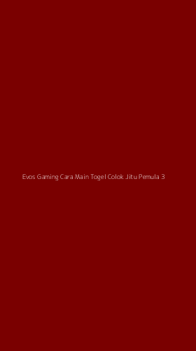 Tampilan Antarmuka Aplikasi Evos Gaming Cara Main Togel Colok Jitu Pemula - 3