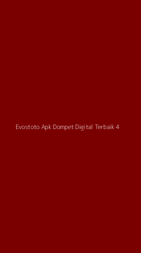 Tampilan Antarmuka Aplikasi Evostoto Apk Dompet Digital Terbaik - 4