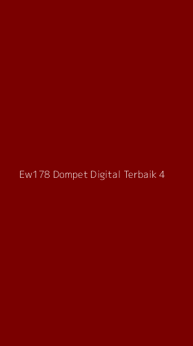 Tampilan Antarmuka Aplikasi Ew178 Dompet Digital Terbaik - 4