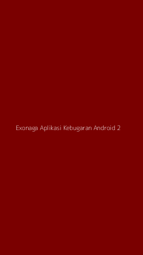 Tampilan Antarmuka Aplikasi Exonaga Aplikasi Kebugaran Android - 2