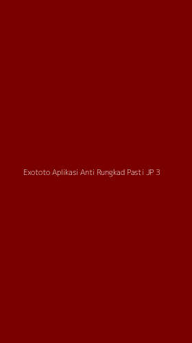 Tampilan Antarmuka Aplikasi Exototo Aplikasi Anti Rungkad Pasti Jp - 3