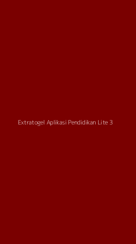 Tampilan Antarmuka Aplikasi Extratogel Aplikasi Pendidikan Lite - 3