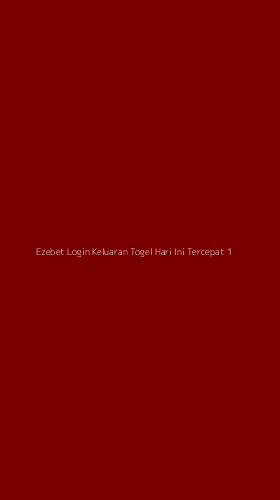Tampilan Antarmuka Aplikasi Ezebet Login Keluaran Togel Hari Ini Tercepat - 1