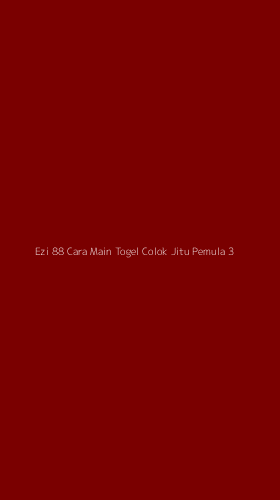 Tampilan Antarmuka Aplikasi Ezi 88 Cara Main Togel Colok Jitu Pemula - 3