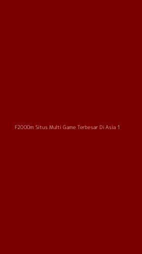 Tampilan Antarmuka Aplikasi F2000m Situs Multi Game Terbesar Di Asia - 1