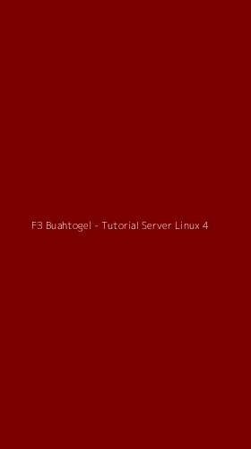 Tampilan Antarmuka Aplikasi F3 Buahtogel - Tutorial Server Linux - 4