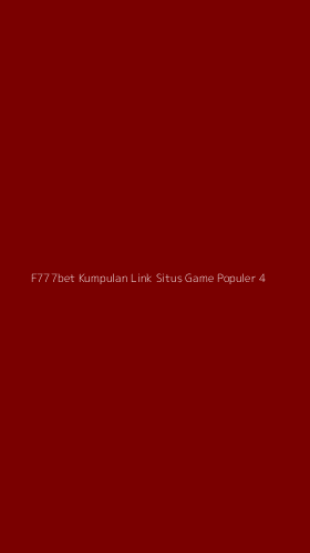 Tampilan Antarmuka Aplikasi F777bet Kumpulan Link Situs Game Populer - 4