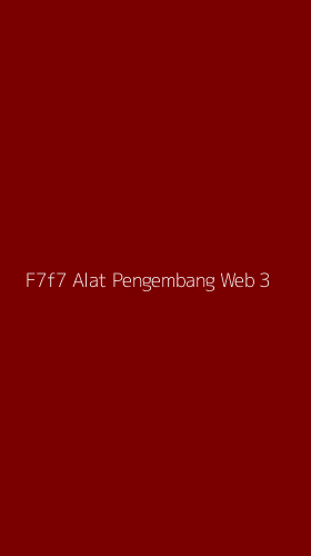Tampilan Antarmuka Aplikasi F7f7 Alat Pengembang Web - 3