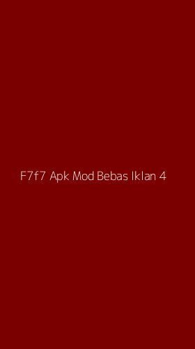 Tampilan Antarmuka Aplikasi F7f7 Apk Mod Bebas Iklan - 4