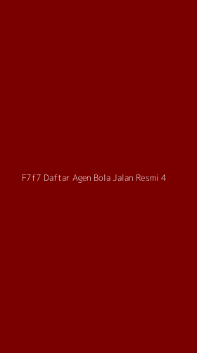 Tampilan Antarmuka Aplikasi F7f7 Daftar Agen Bola Jalan Resmi - 4