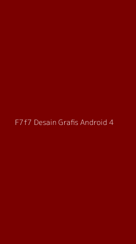 Tampilan Antarmuka Aplikasi F7f7 Desain Grafis Android - 4