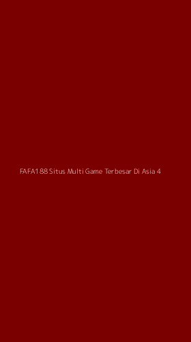 Tampilan Antarmuka Aplikasi Fafa188 Situs Multi Game Terbesar Di Asia - 4