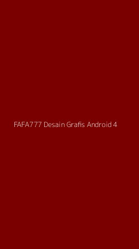 Tampilan Antarmuka Aplikasi Fafa777 Desain Grafis Android - 4