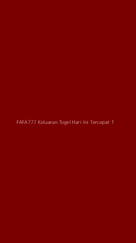 Tampilan Antarmuka Aplikasi Fafa777 Keluaran Togel Hari Ini Tercepat - 1