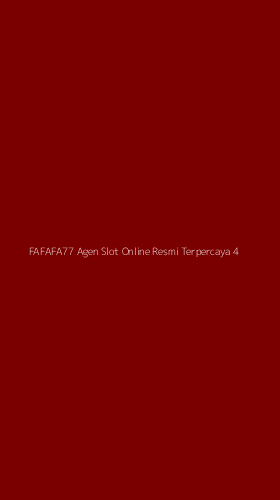 Tampilan Antarmuka Aplikasi Fafafa77 Agen Slot Online Resmi Terpercaya - 4