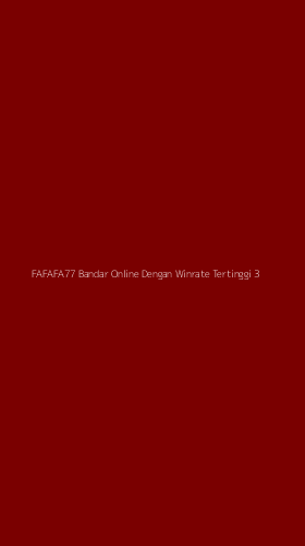Tampilan Antarmuka Aplikasi Fafafa77 Bandar Online Dengan Winrate Tertinggi - 3